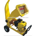 Qualité 3-4 pouces chipping shredder broyeur bois capacité 6.5HP, défibreur chipper bois tracteur, broyeur broyeur, déchiqueteuse